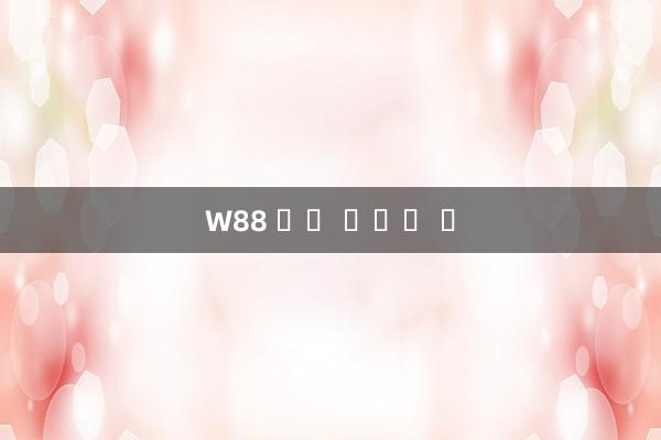 W88 유데 포스트 바